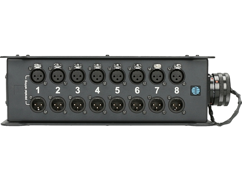 Klotz TrussLink 8x XLR 3p F||M - RMP 25p M8-channel - single ground